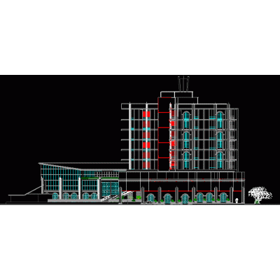 Edificio de oficinas verde