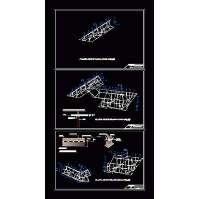 Planteamiento estructural - conjunto residencial.