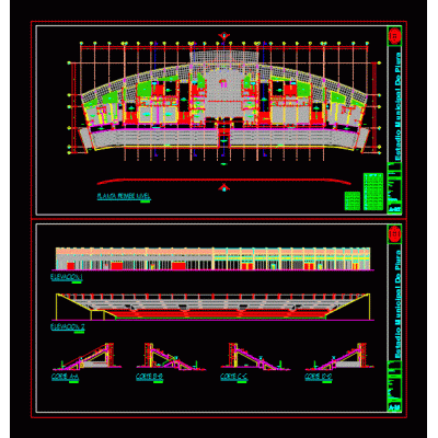 Dibujo tribuna