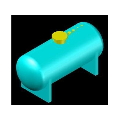 Tanque horizontal