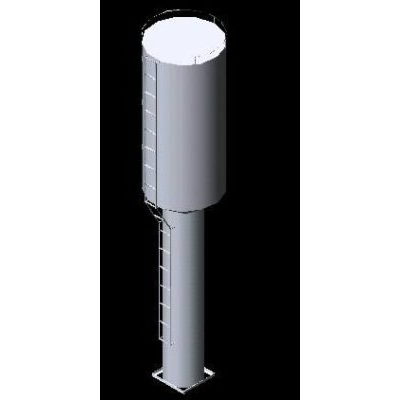 copo tipo caixa d´agua 3d