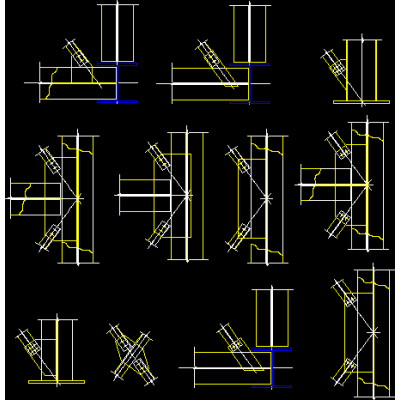 Arriostramientos de estructura de acero