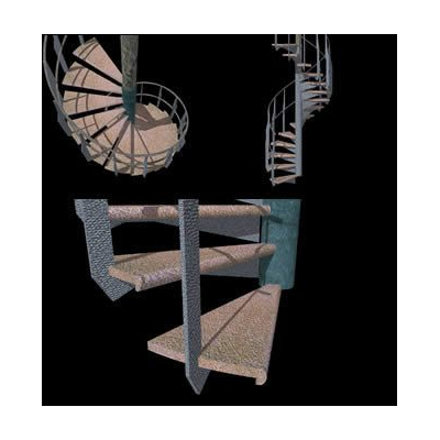 Escalera 3d