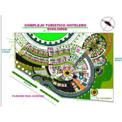Masterplan de Complejo Hotelero Ecolodge