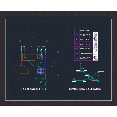Block - sanitario