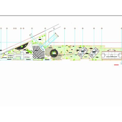 Planta de azotea conjunto parque