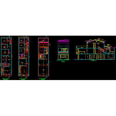 Architectural Design of a Two-Family House