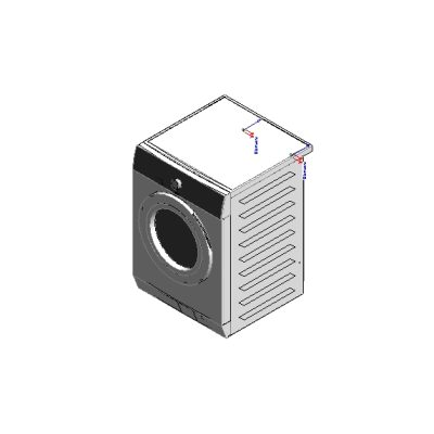 Washing machine 10-12 kg. capacity