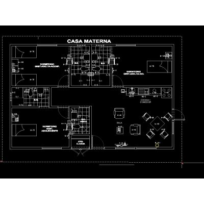 Casa materna en hospital de provincia tipo 2e.