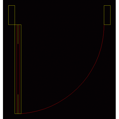 Puerta 0.80m