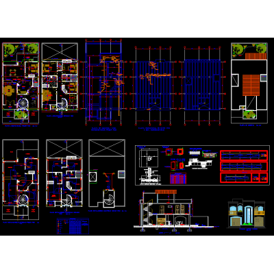 Complete Plan of a Single-Family Home