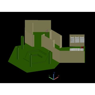 Diseno de jacuzzi en 3D