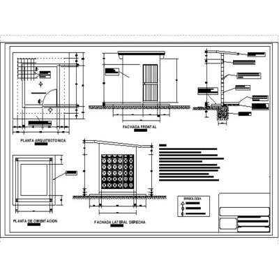 Proyecto de caseta de cloracion y control
