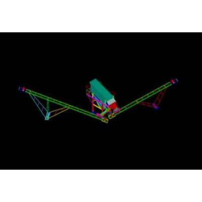 Trasportatore 3d per l'estrazione mineraria