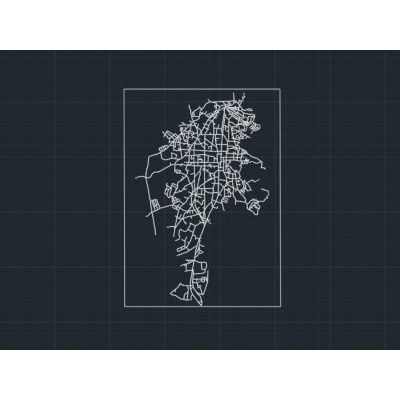 Analisis del Trazado Urbano: Diagramas Arquitectonicos en CAD