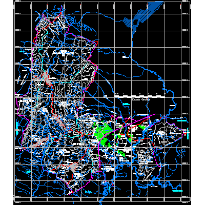 Plano de la ciudad de zipaquira