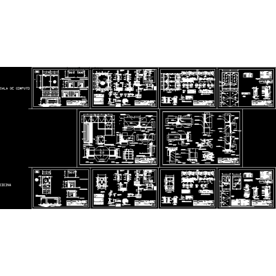 Sala de computo - cocina