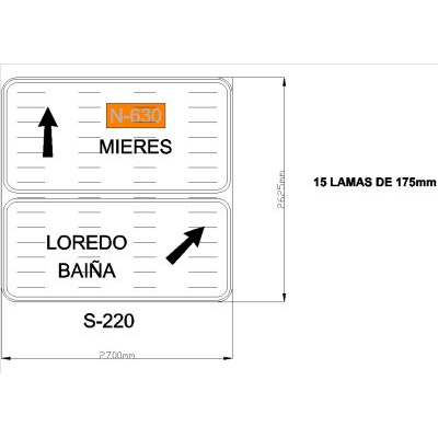 Cartel de lamas