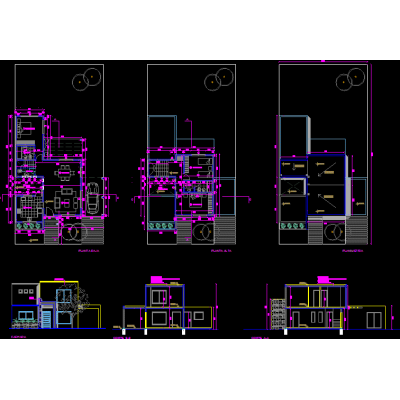Vivienda unifamiliar de dos niveles