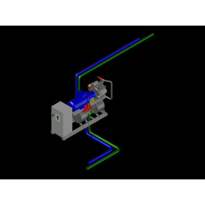 Enfriador de agua en 3d