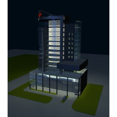 3d max edificio max