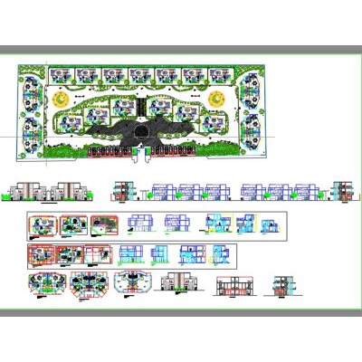 Conjunto Habitacional en DWG