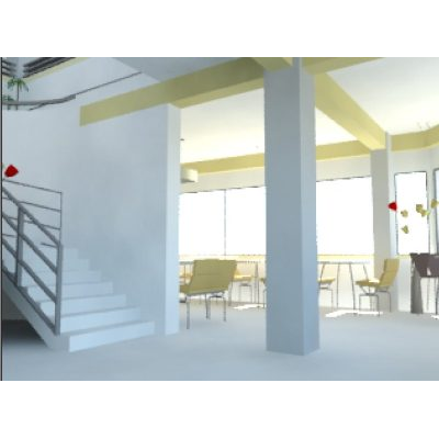 Snack restaurante 3d max 3ds