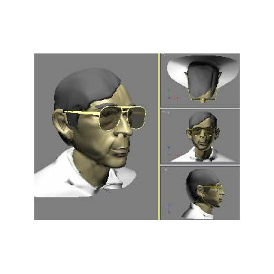 Hombre con gafas