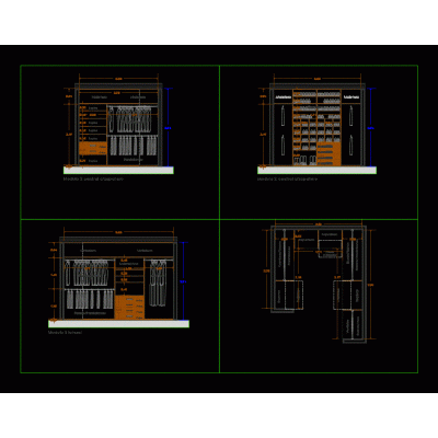 Closet - vestidor bano