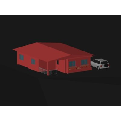Casa duplex 3d
