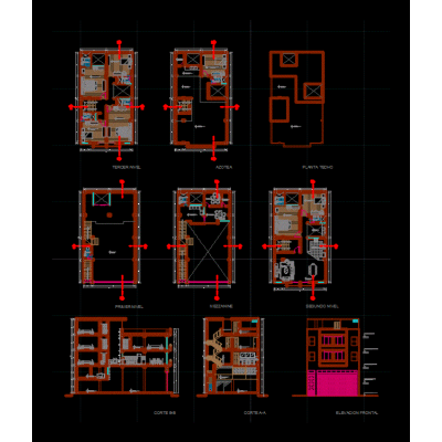 Casa 3 pisos