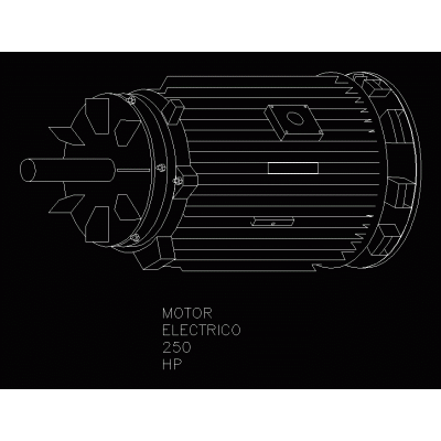 Motor de 250 hps electrico