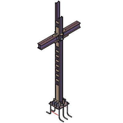 Columna metalica
