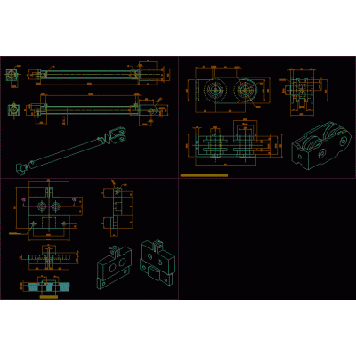 Planos piston y accesorios - detalles