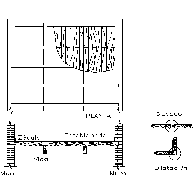 Entrepiso de madera
