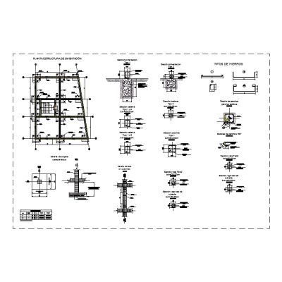 Detalles constructivos cimentacion