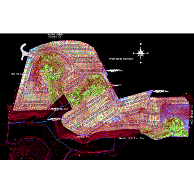 Plano Topografico de Loteo