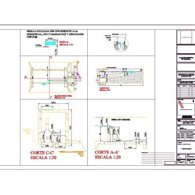 Diseno hidraulico y planos de bocatoma