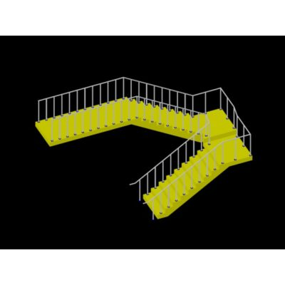 Escalera 3d