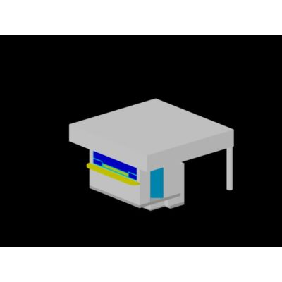 Caseta de vigilancia 3d