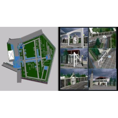 Cementerio 3d