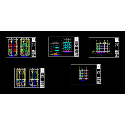 Edificio de departamentos 5 niveles