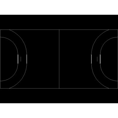 Plano de Cancha de Balonmano