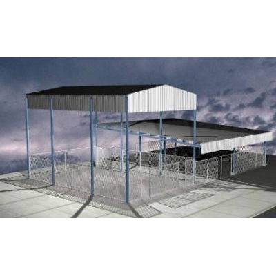 Estructura metalica; techos de lamina; malla ciclonica max