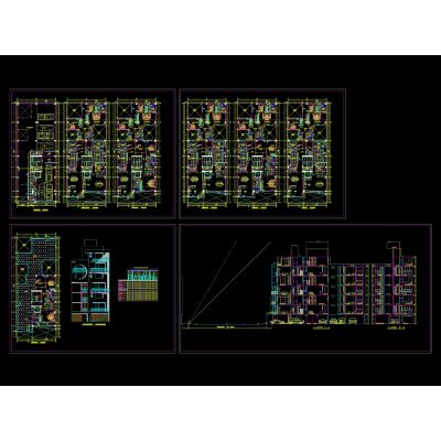 Edificio vivienda multifamiliar  - siete pisos