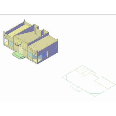 Diseño Moderno de Cafetería-Bar