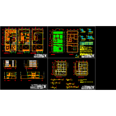 Casa habitacion dos plantas y estructural