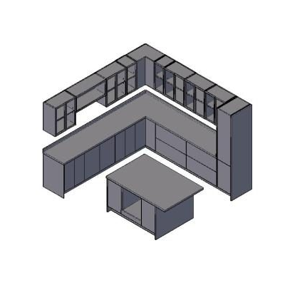 Muebles de cocina 3d