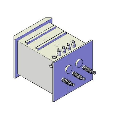 Transformador 150 kva 3d