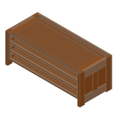 Modern Wooden Shelf